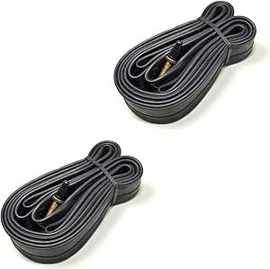 HQRP 700c x 28/38C 28" x 1.1/1 1/8 / 1.2/1 1/4 Presta (French) valve Bike Bicycle Tire Inner Tube