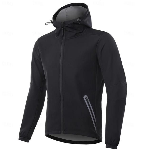 Arsuxeo Men’s Thermal Cycling Windbreaker Jacket
