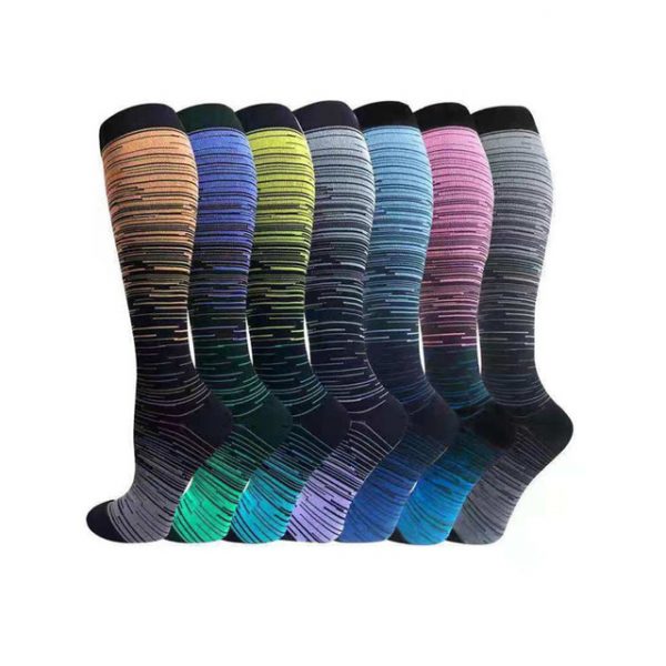 3 Pairs Knee High Compression Socks