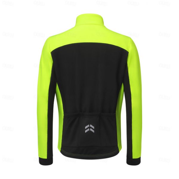 Arsuxeo Men's Fleece Cycling Jacket Hoodie