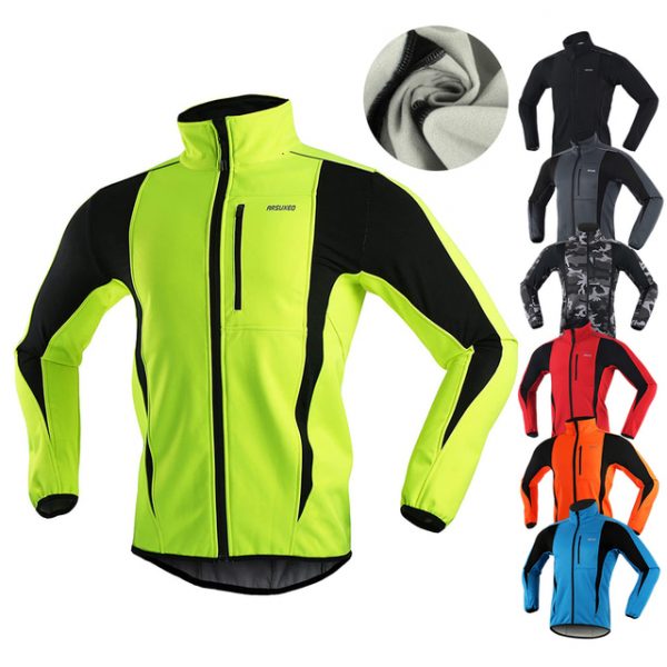 Arsuxeo Men's Winter Cycling Jacket