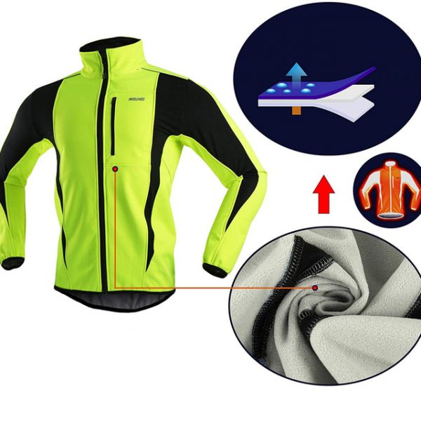 Arsuxeo Men's Winter Cycling Jacket