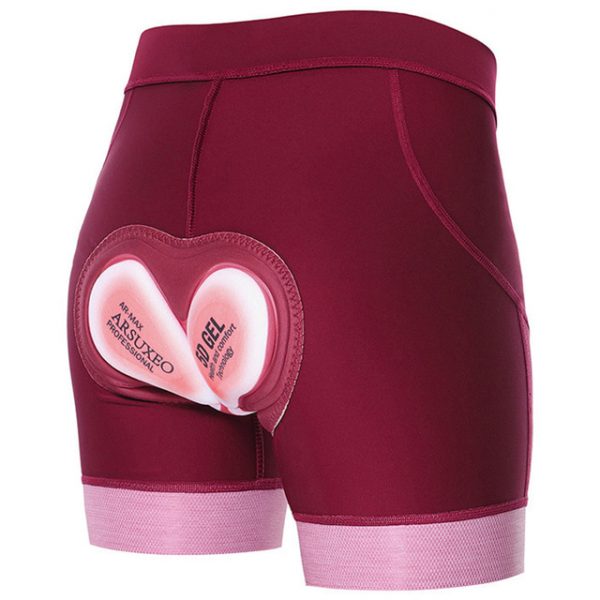 Arsuxeo Women's Padded Cycling Shorts