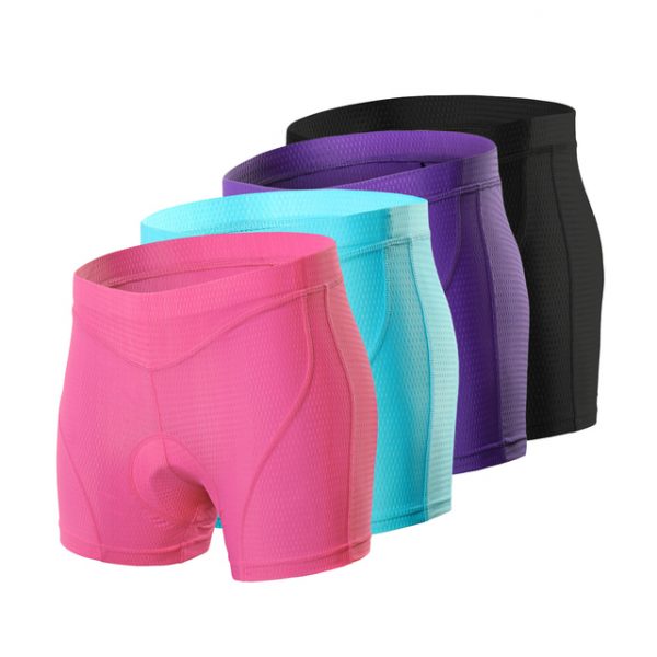 Arsuxeo Women's Padded Cycling Under Shorts