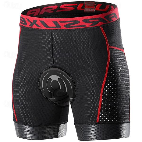 Men's Padded Cycling Shorts - Breathable