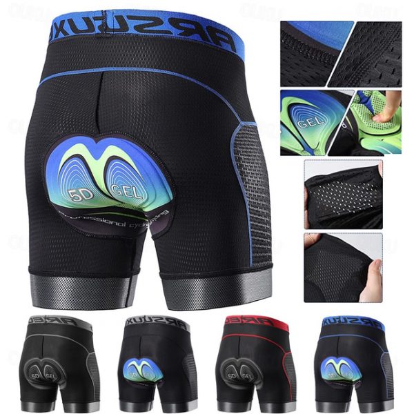 Men's Padded Cycling Shorts - Breathable