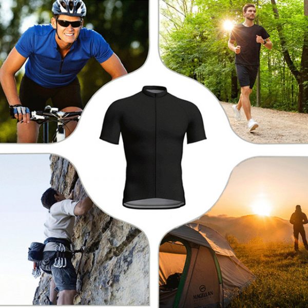 Men's Short Sleeve Cycling Jersey & Bib Shorts