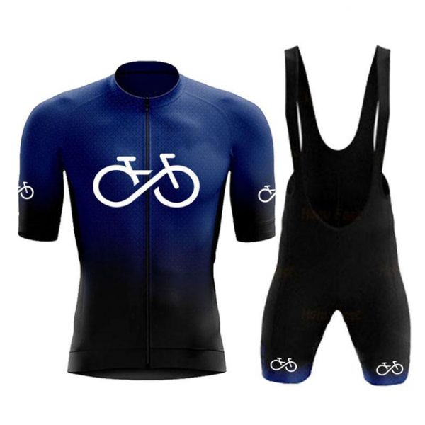 Men's Short Sleeve Cycling Jersey & Bibs