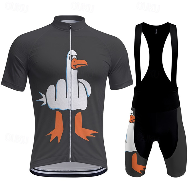 Men’s Short Sleeve Cycling Jersey & Bibs