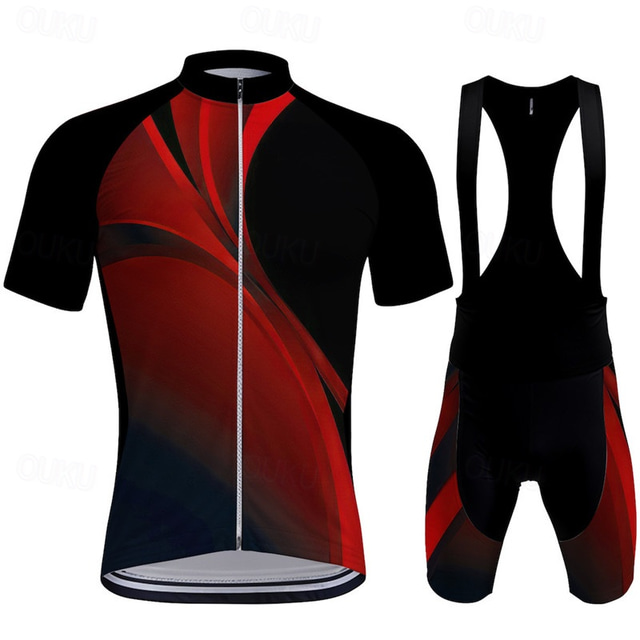 Men’s Short Sleeve Cycling Jersey & Bibs