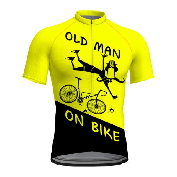 Men's Short Sleeve Cycling Jersey with Pockets