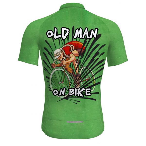 Men's Short Sleeve Cycling Jersey with Pockets