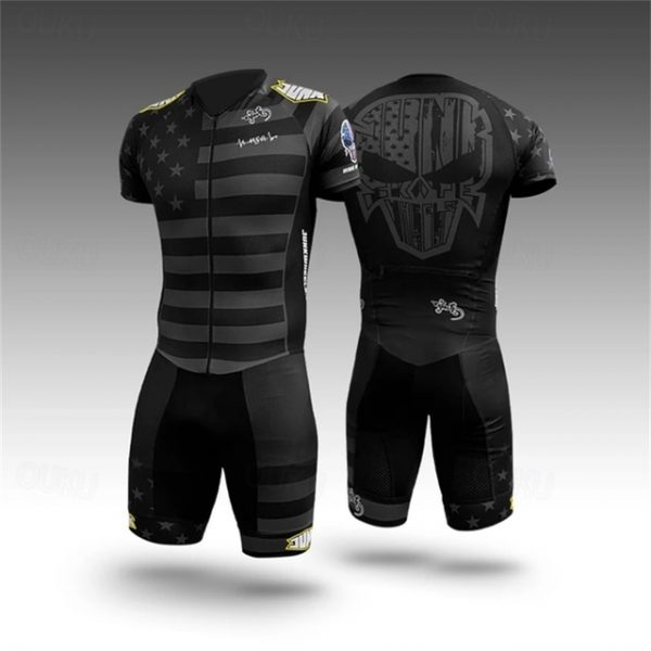 Men's Short Sleeve Triathlon Suit - 2024