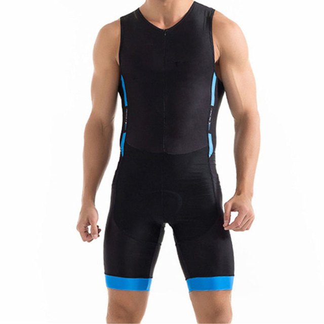 Men’s Sleeveless Triathlon Cycling Suit