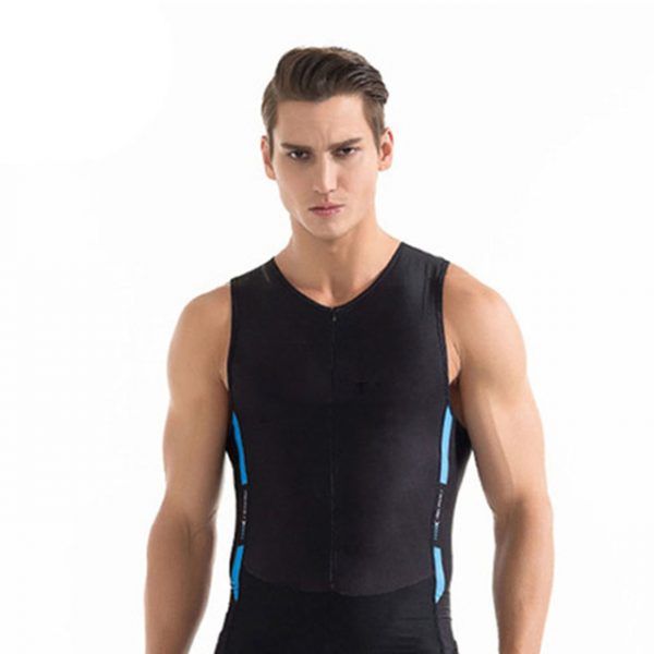 Men's Sleeveless Triathlon Cycling Suit