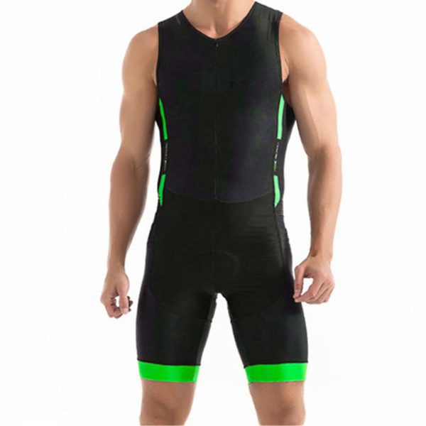 Men's Sleeveless Triathlon Cycling Suit