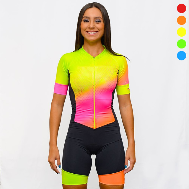 Women’s Cycling Jersey and Shorts Tri Suit