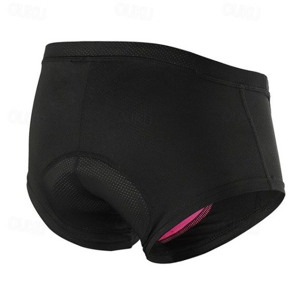 Women's Padded Cycling Bike Shorts Black