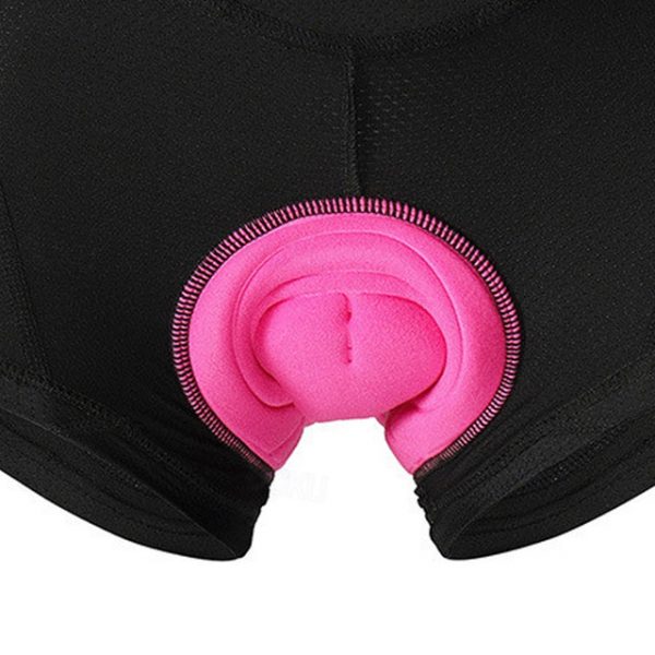 Women's Padded Cycling Bike Shorts Black