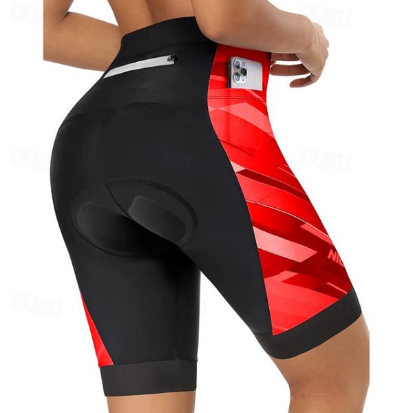 Women's Padded Cycling Shorts - Breathable & Quick Dry