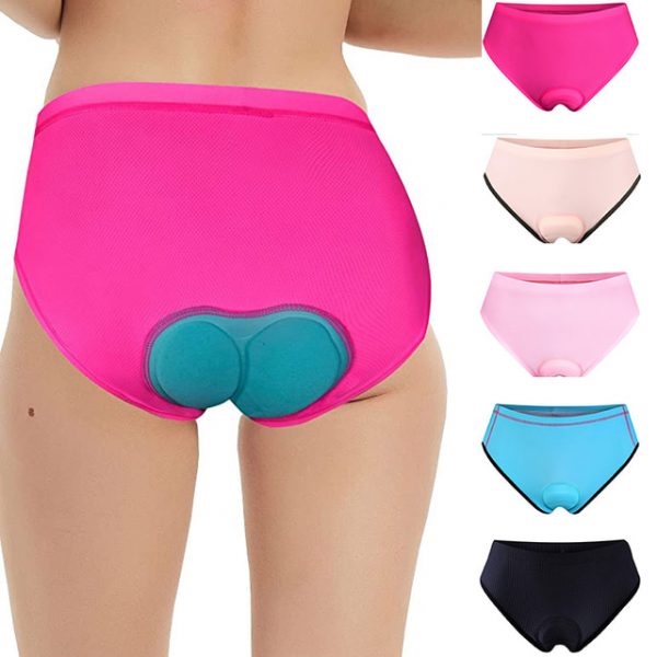 Womens Padded Cycling Underwear Shorts