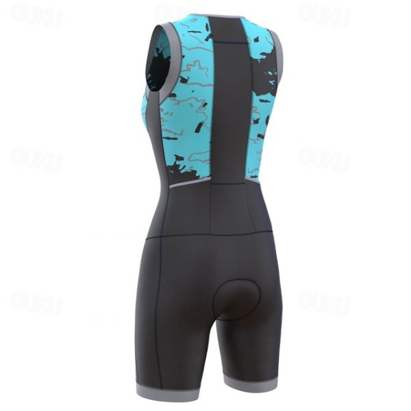 Women's Sleeveless Triathlon Cycling Suit