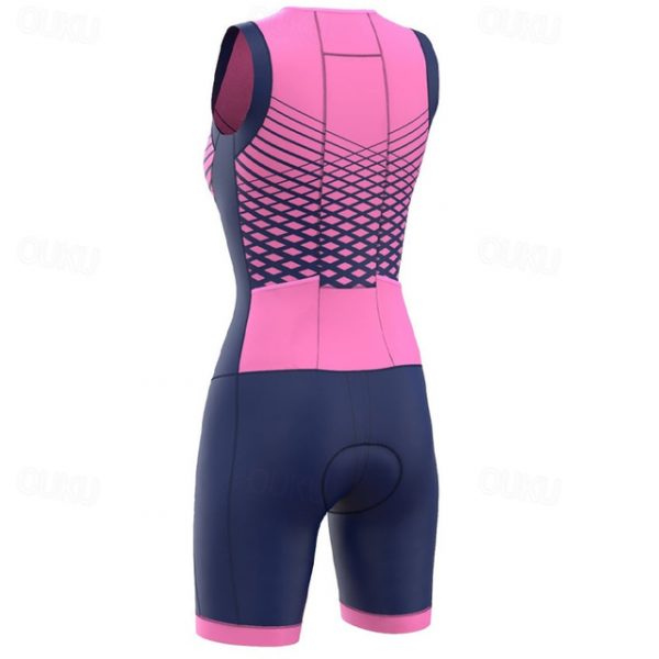 Women's Sleeveless Triathlon Cycling Suit