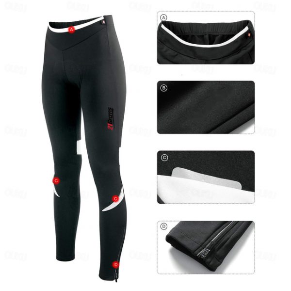 Women's Thermal Cycling Tights with 3D Pad